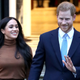 Prince Harry, Duke of Sussex and Meghan, Duchess of Sussex depart Canada House on Jan. 7, 2020, in London, England.